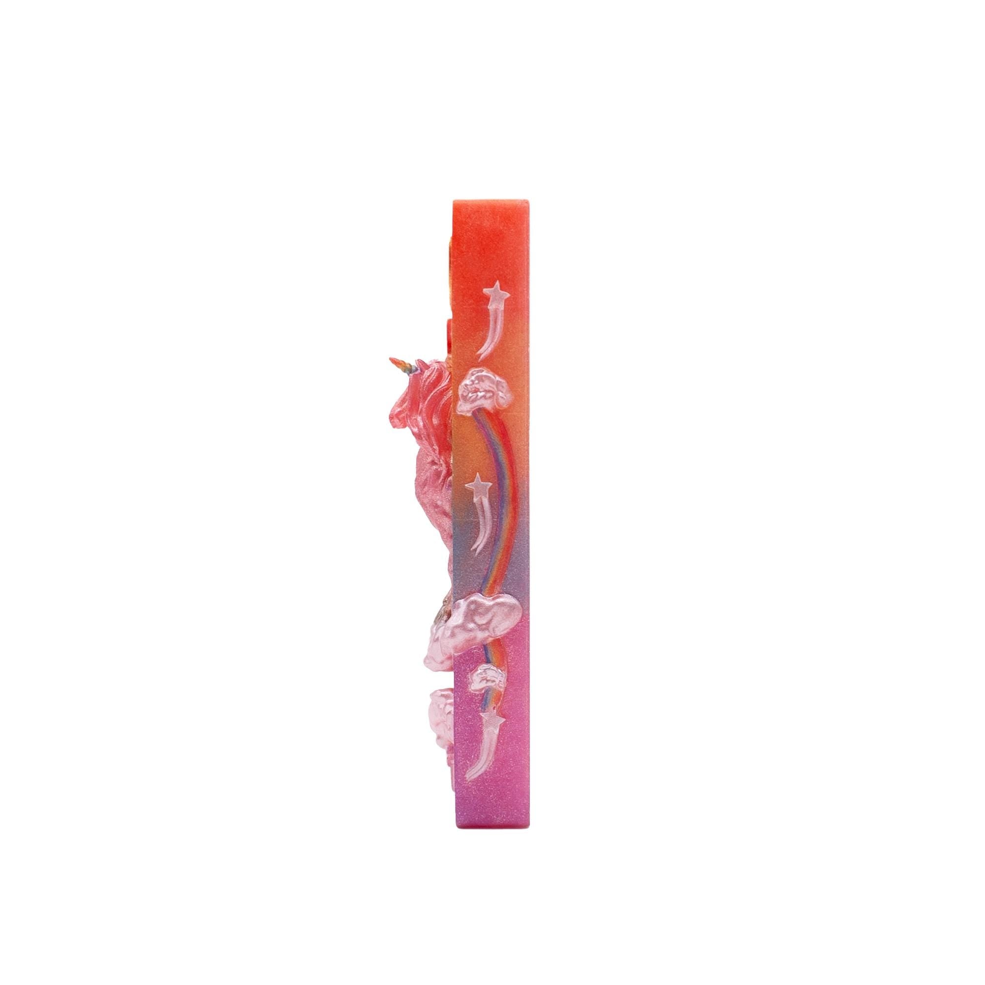 Unicorn Mezuzah Cover for a Girl's Room – Handmade Resin Judaica Case, Unique Themed Artisan Mezuzah Holder
