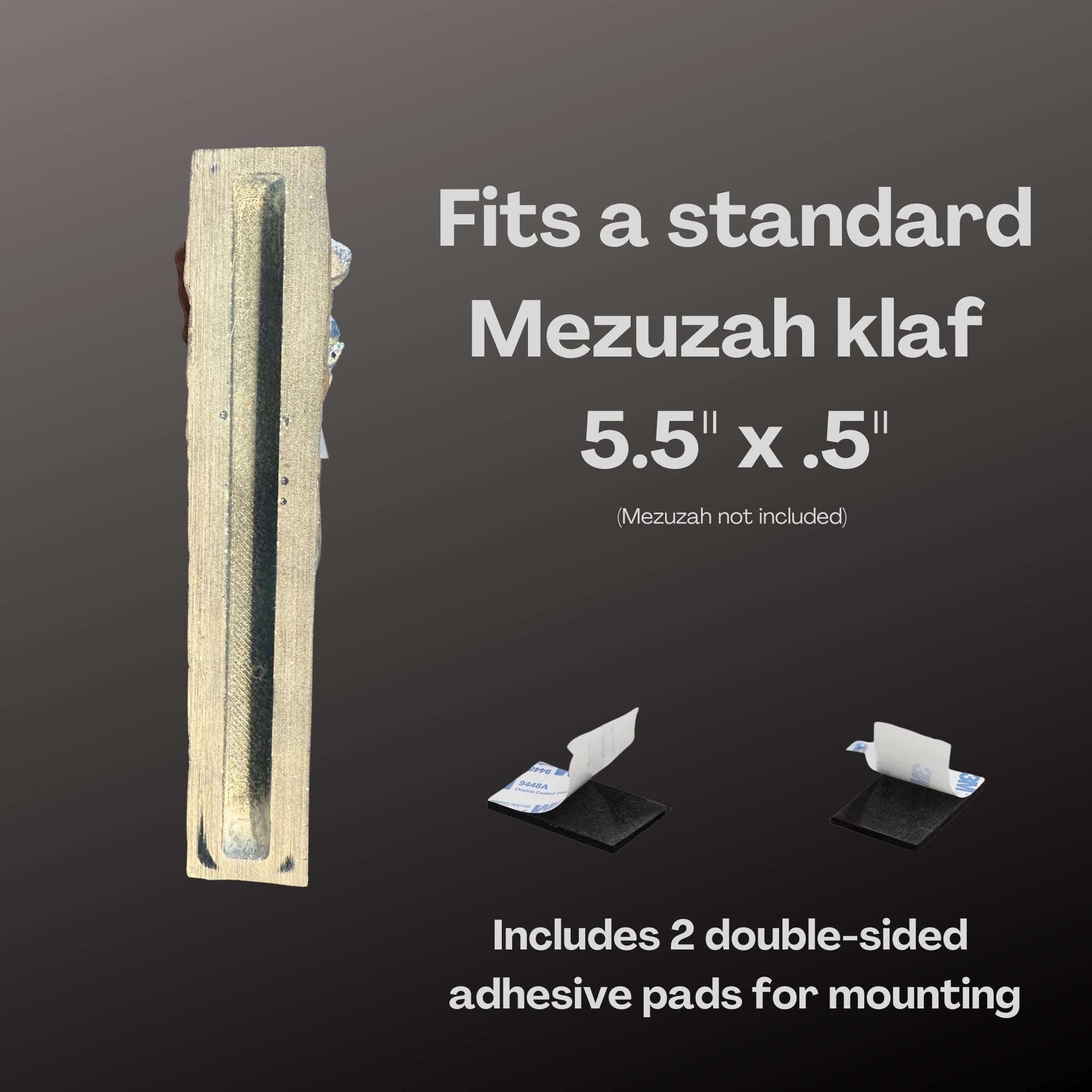 Lion Movie Inspired Mezuzah Cover – Handmade Resin Judaica Case, Unique Themed Artisan Mezuzah Holder